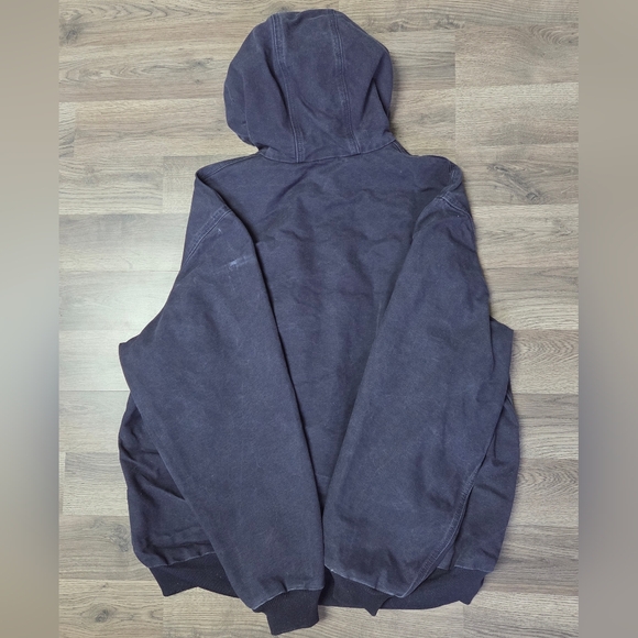Carhartt Dark Blue Jacket Size 2XL - Picture 6 of 8